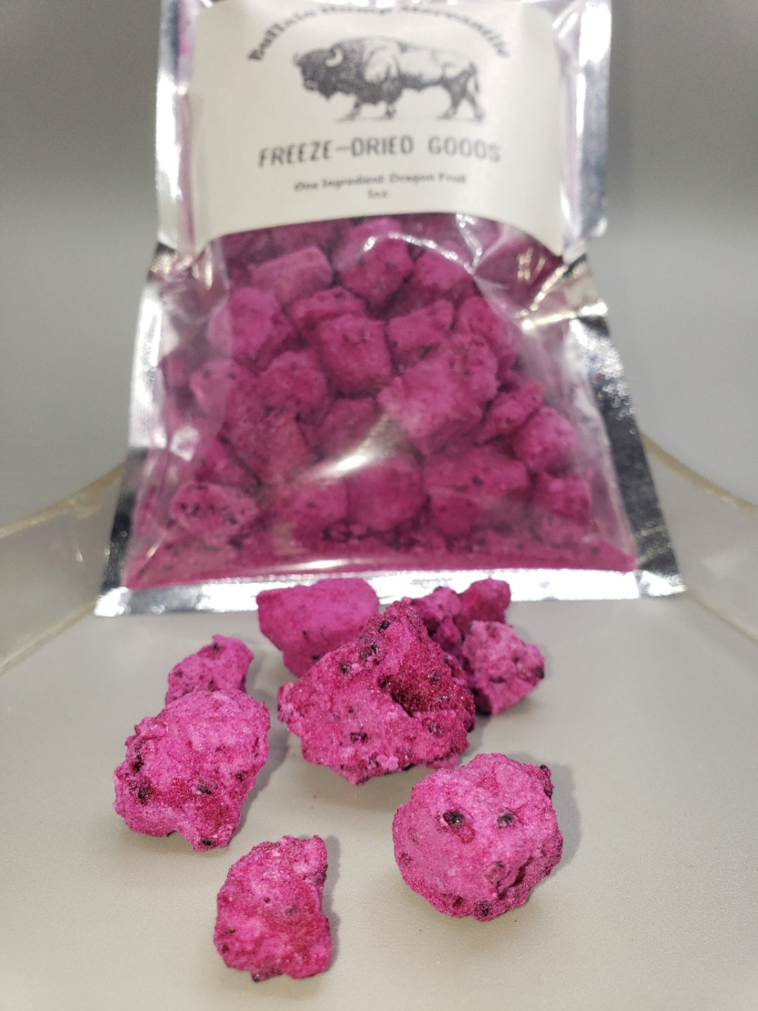 freeze dried dragon fruit