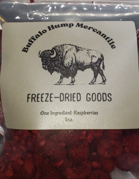 freeze dried raspberries