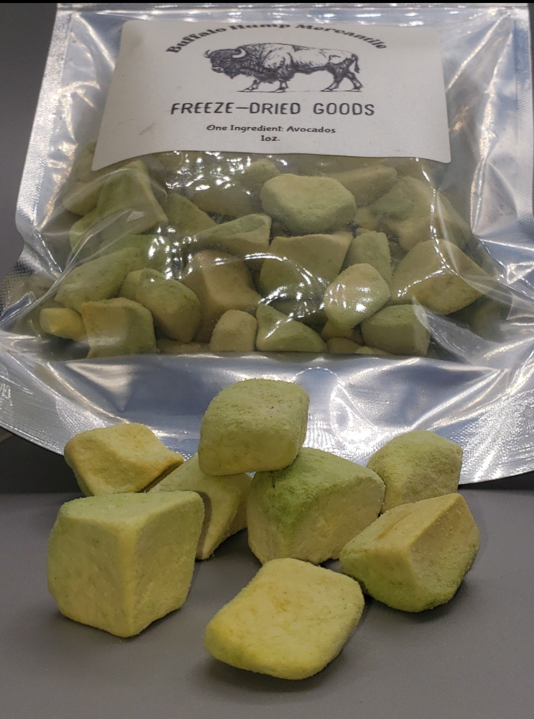 freeze dried avacado